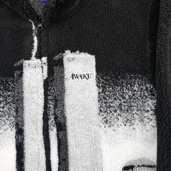 Awake NY Men's Coast to Coast Fleece Jacket Small - Picture 2 of 4